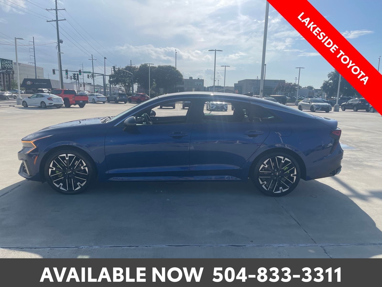 Used 2025 Blue Kia GT image 2