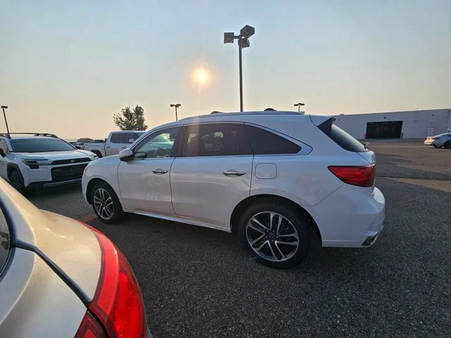 Used 2020 Platinum White Pearl Acura Advance image 12