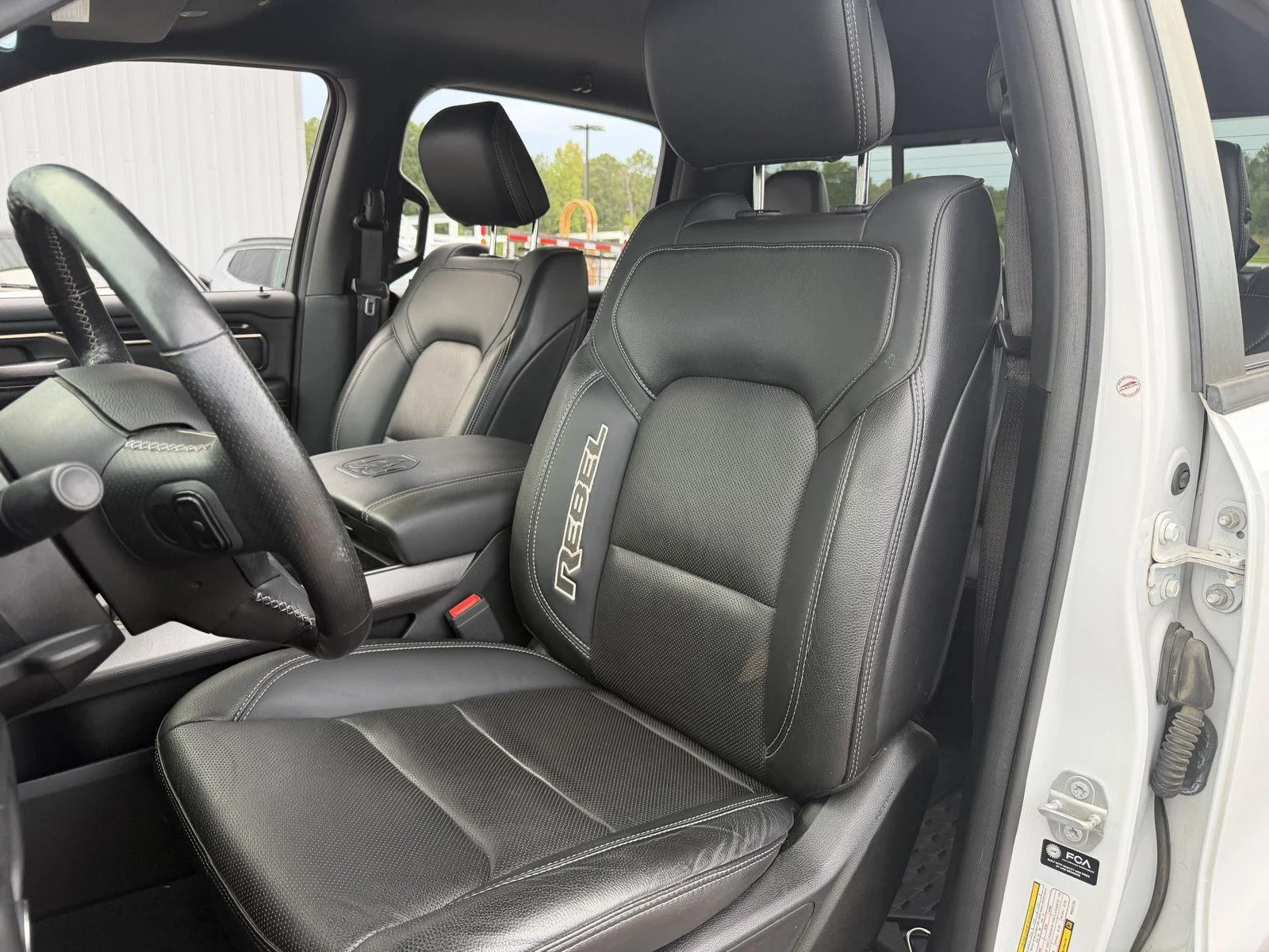 Used 2021 Bright White Clearcoat Ram Rebel image 18