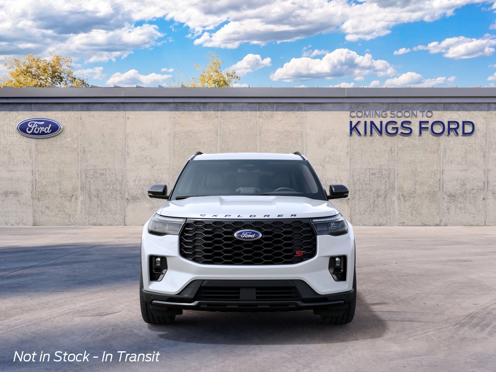 New 2027 Star White Metallic Tri-Coat Ford ST image 3