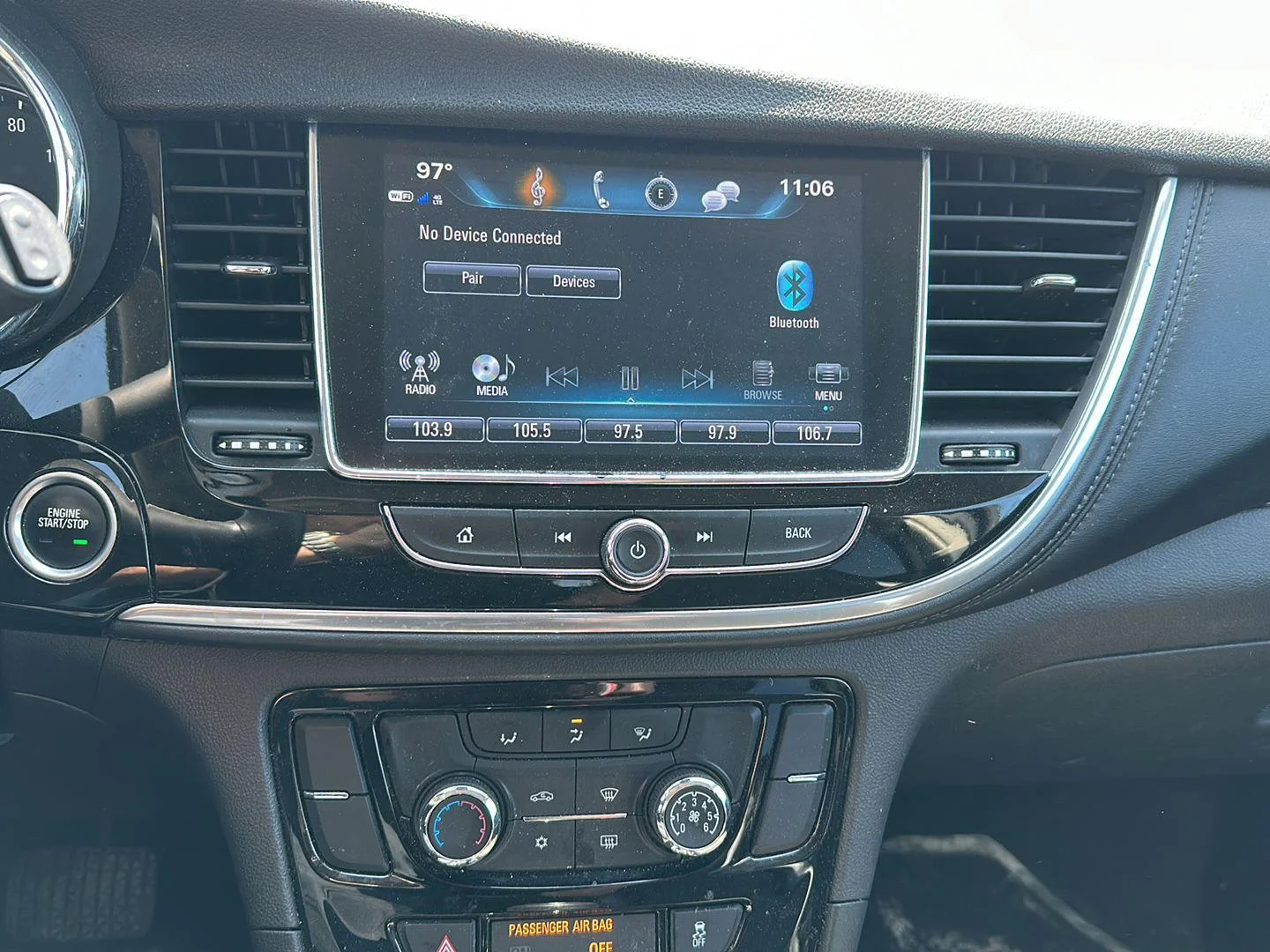 Used 2021 Ebony Twilight Metallic Buick Preferred image 9