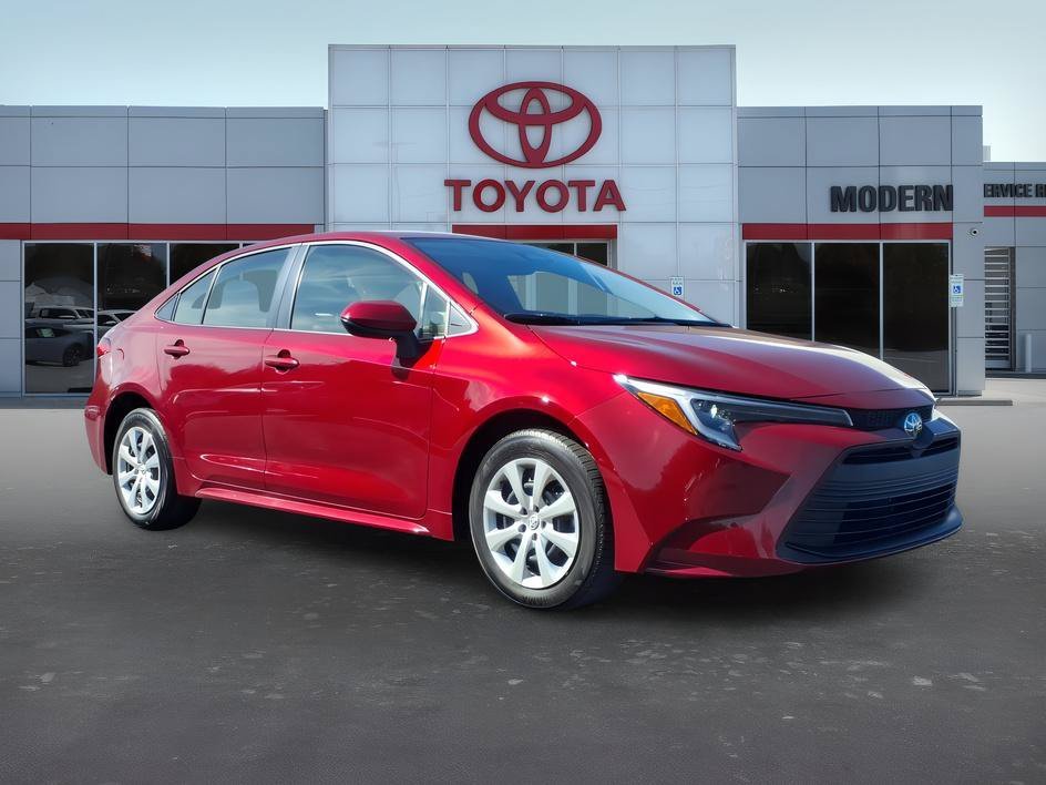 Certified Used 2026 Ruby Flare Pearl Toyota Hybrid LE image 8