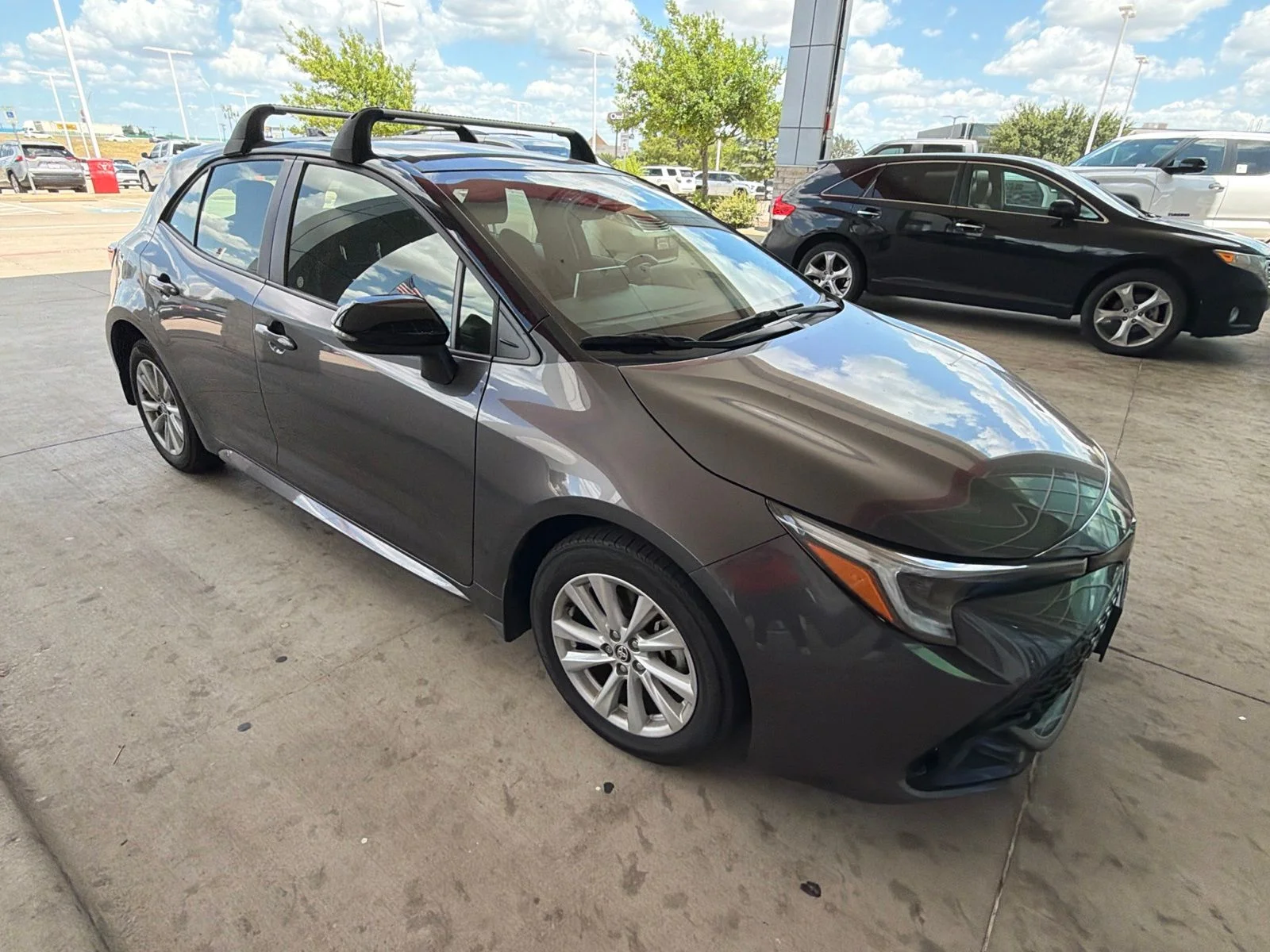 Used 2024 Gray Toyota SE image 12
