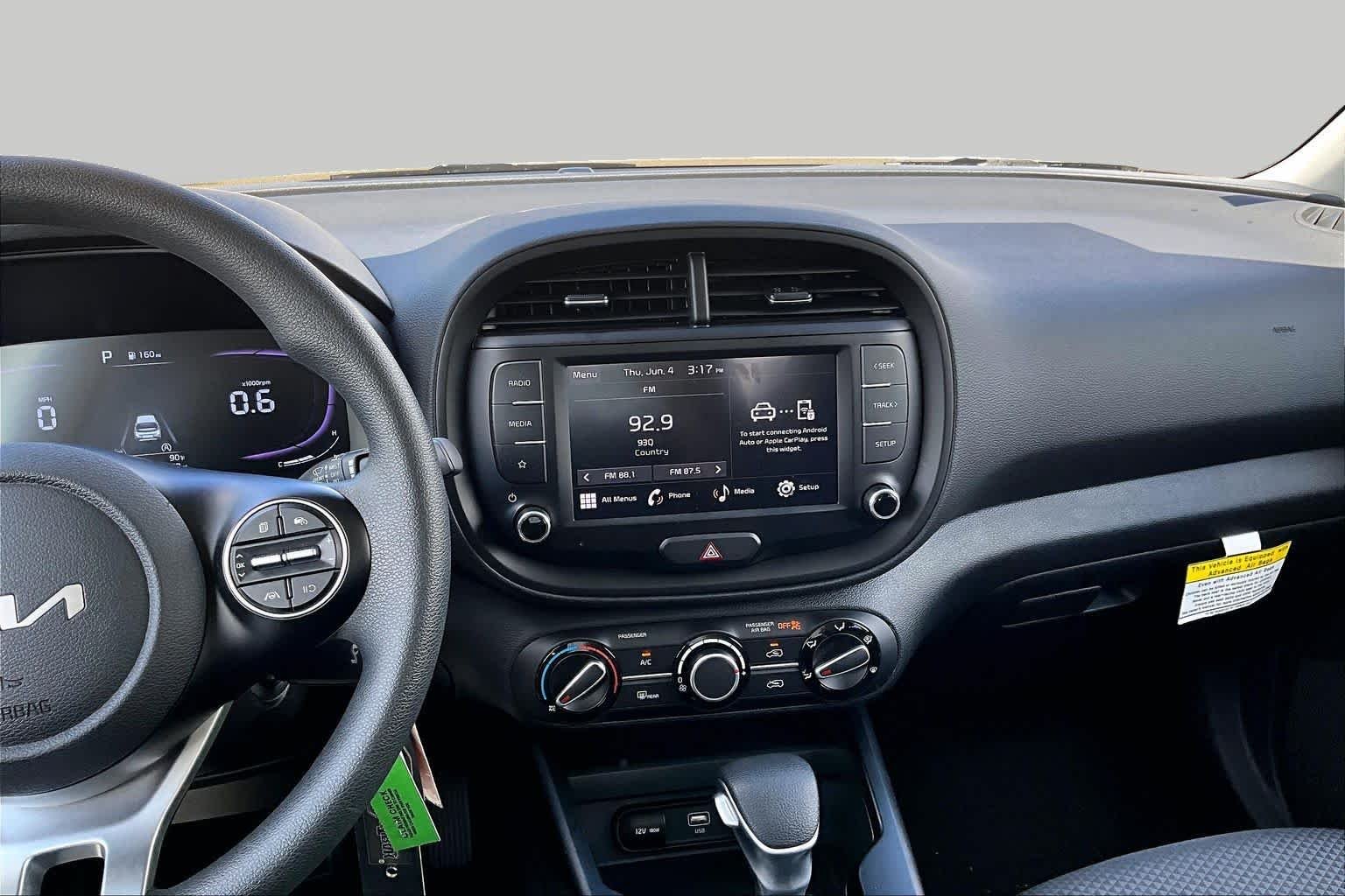 Certified Used 2025 Fusion Black Kia LX image 7