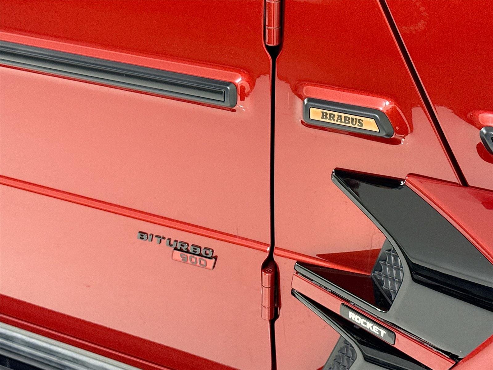 Used 2021 designo Cardinal Red Metallic Mercedes-Benz AMG® G 63 | Brabus Widebody image 44