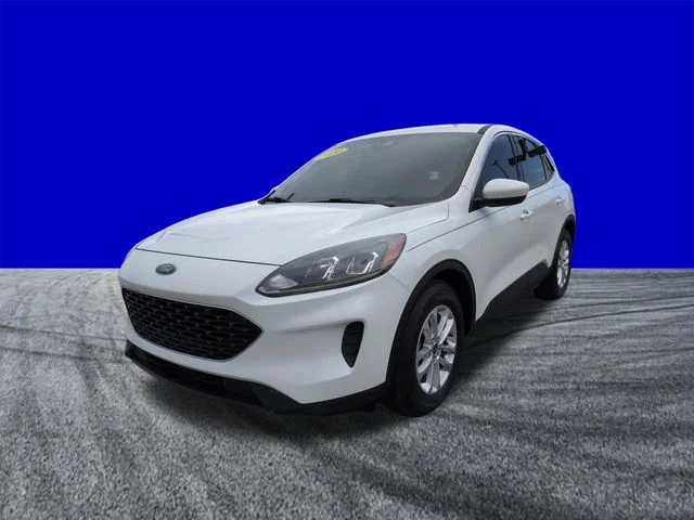 Certified Used 2020 White Metallic Ford SE image 8