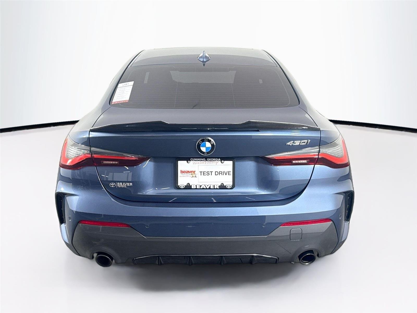 Used 2021 Arctic Race Blue Metallic BMW 430i image 12