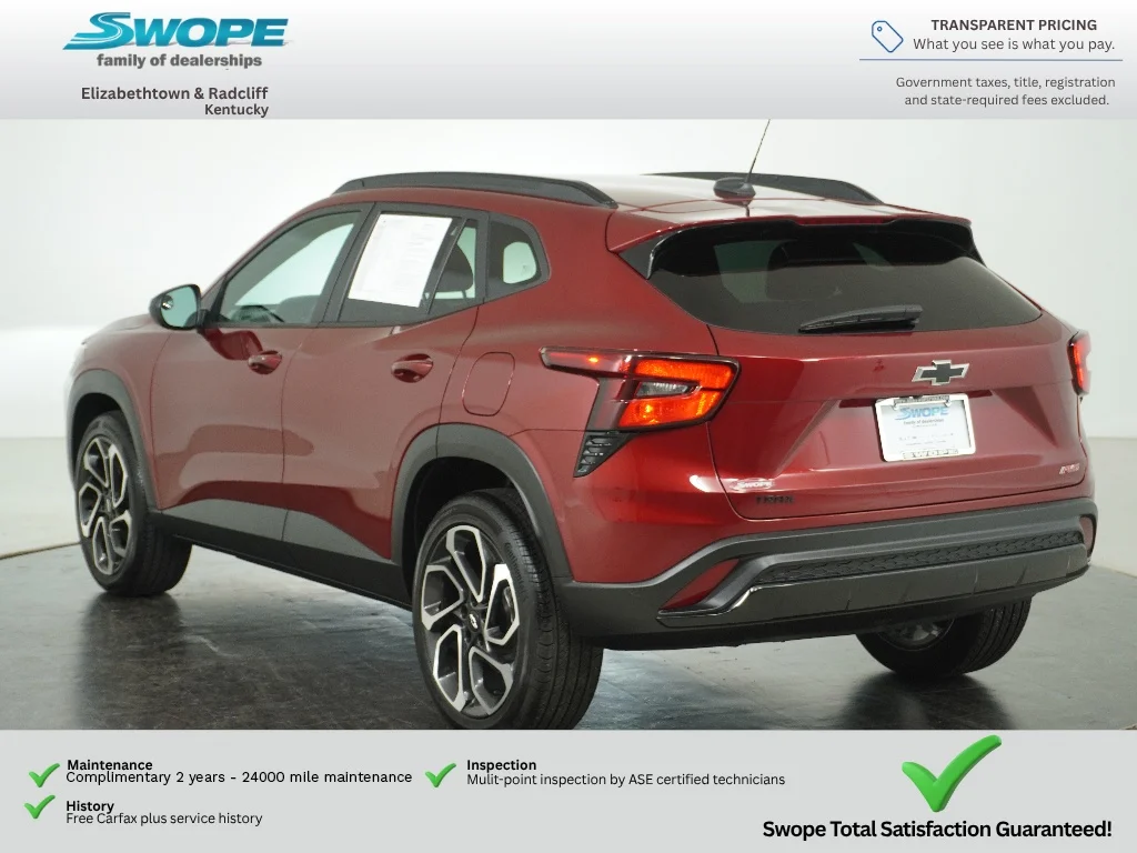 Used 2024 CRIMSON METALLIC Chevrolet 2RS image 5