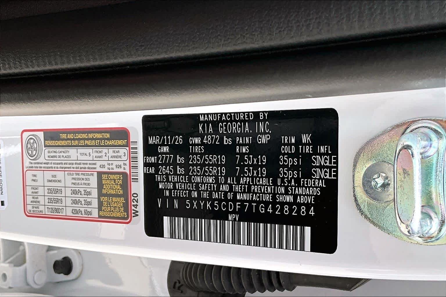 Used 2026 Glacial White Pearl Kia SX-Prestige image 36