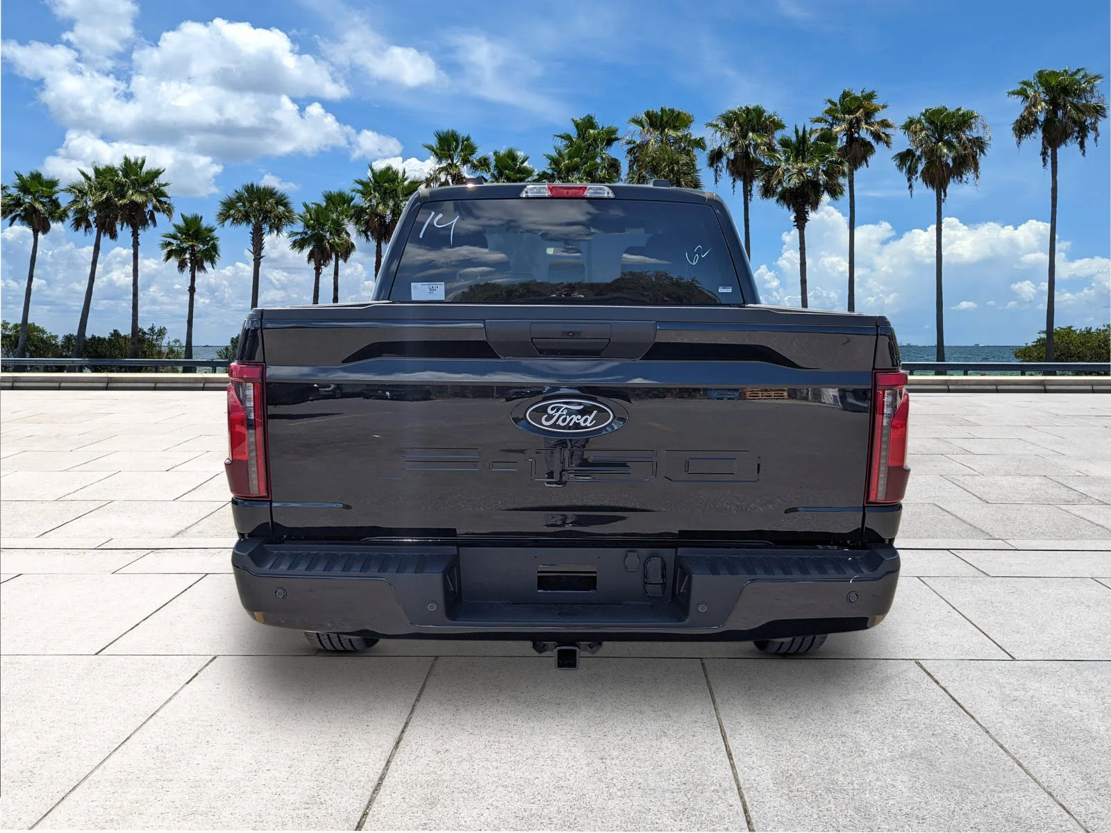 New 2026 Agate Black Metallic Ford XLT image 6