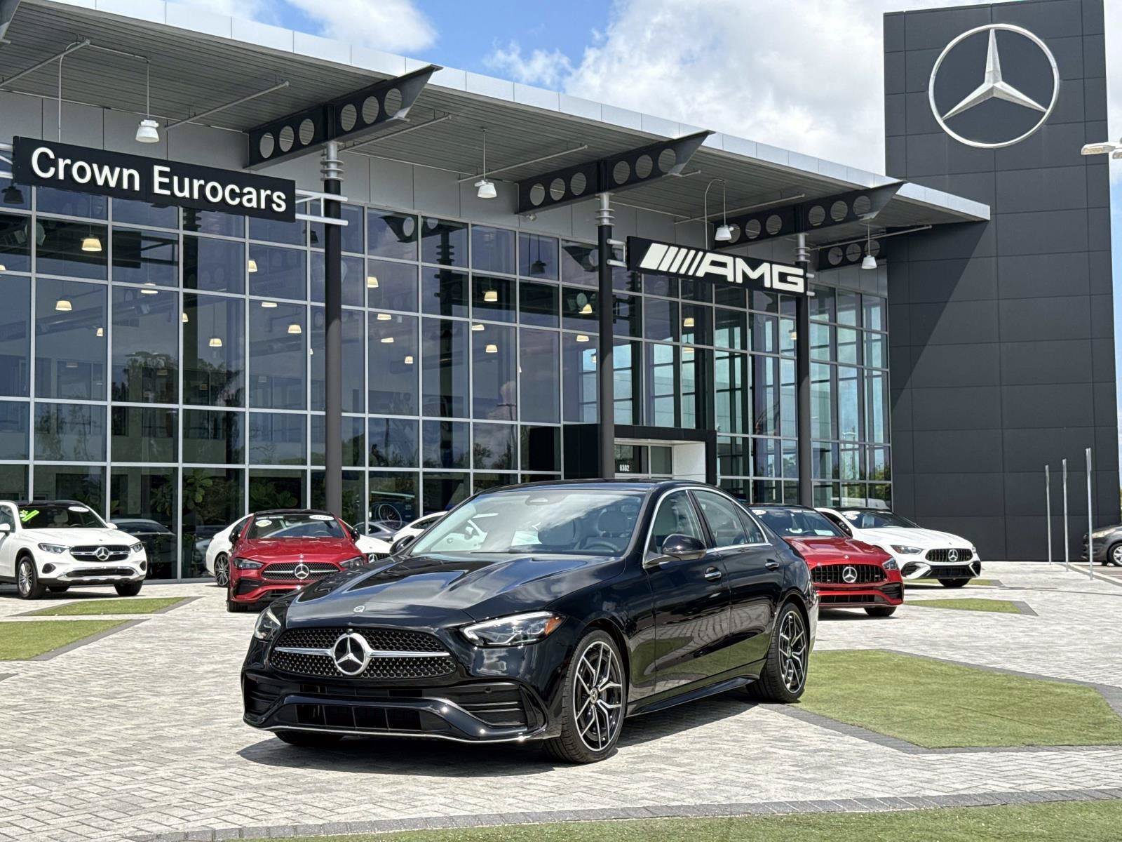 New 2026 Black Mercedes-Benz C 300 Sedan image 1