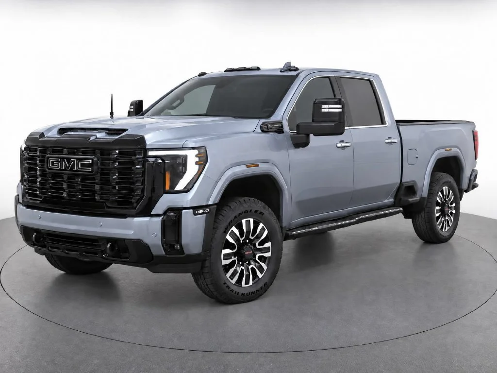 Used 2025 Silver GMC Denali Ultimate image 2