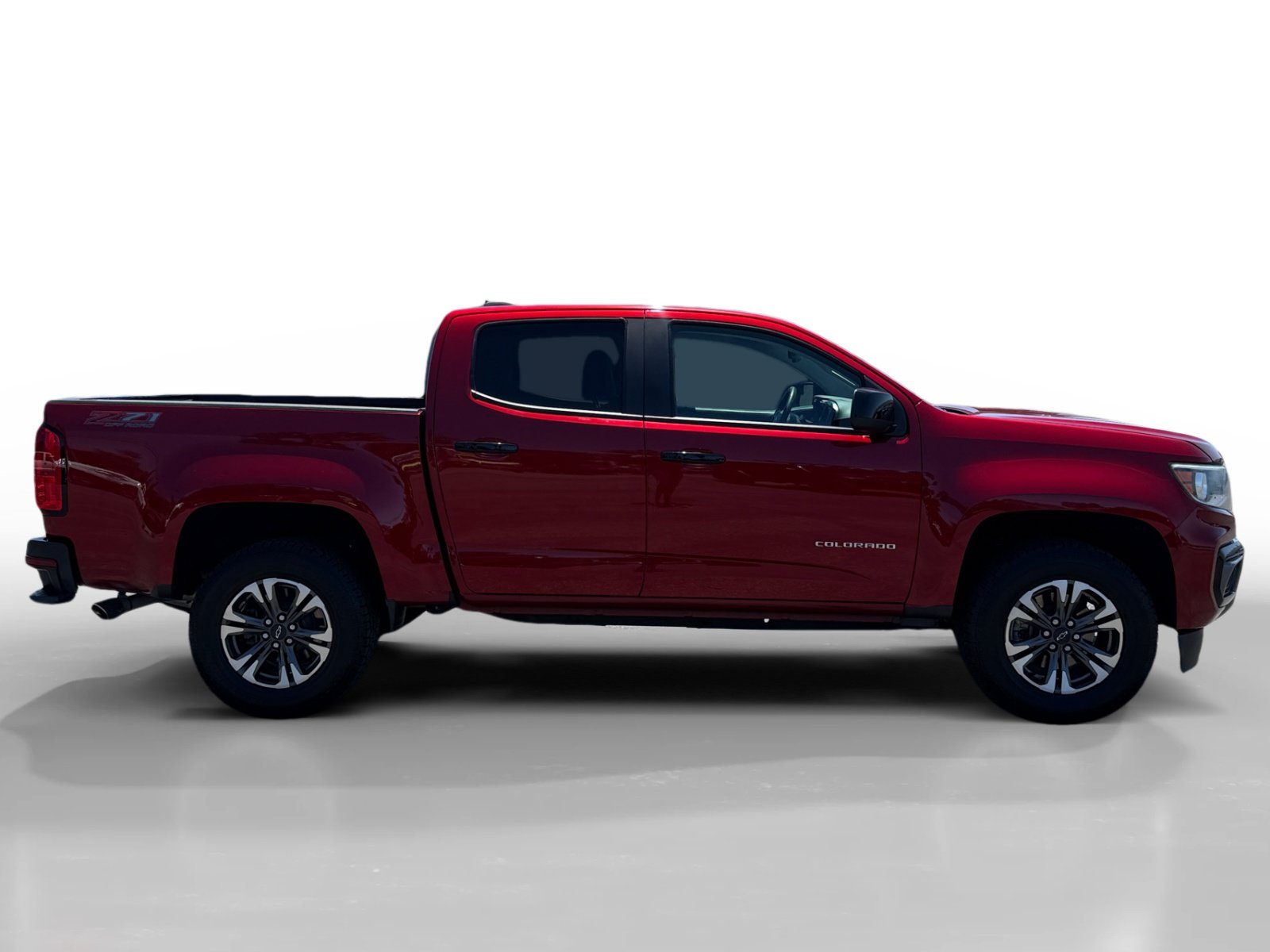 Used 2021 Cherry Red Chevrolet Z71 image 6
