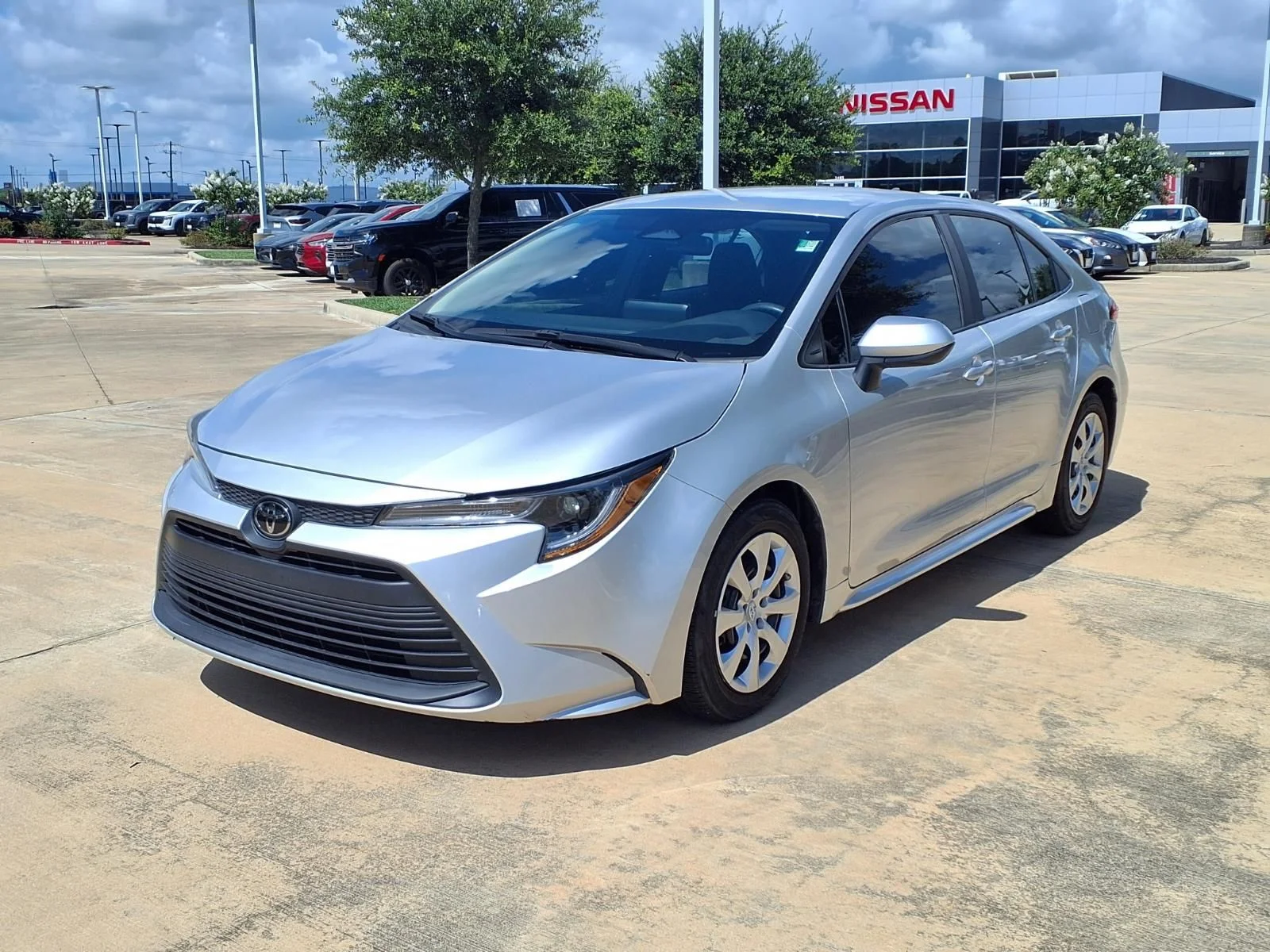 Used 2024 Silver Toyota LE image 3