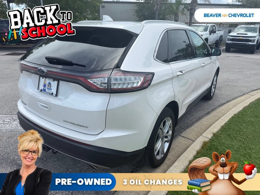 Used 2018 White Ford Titanium image 4