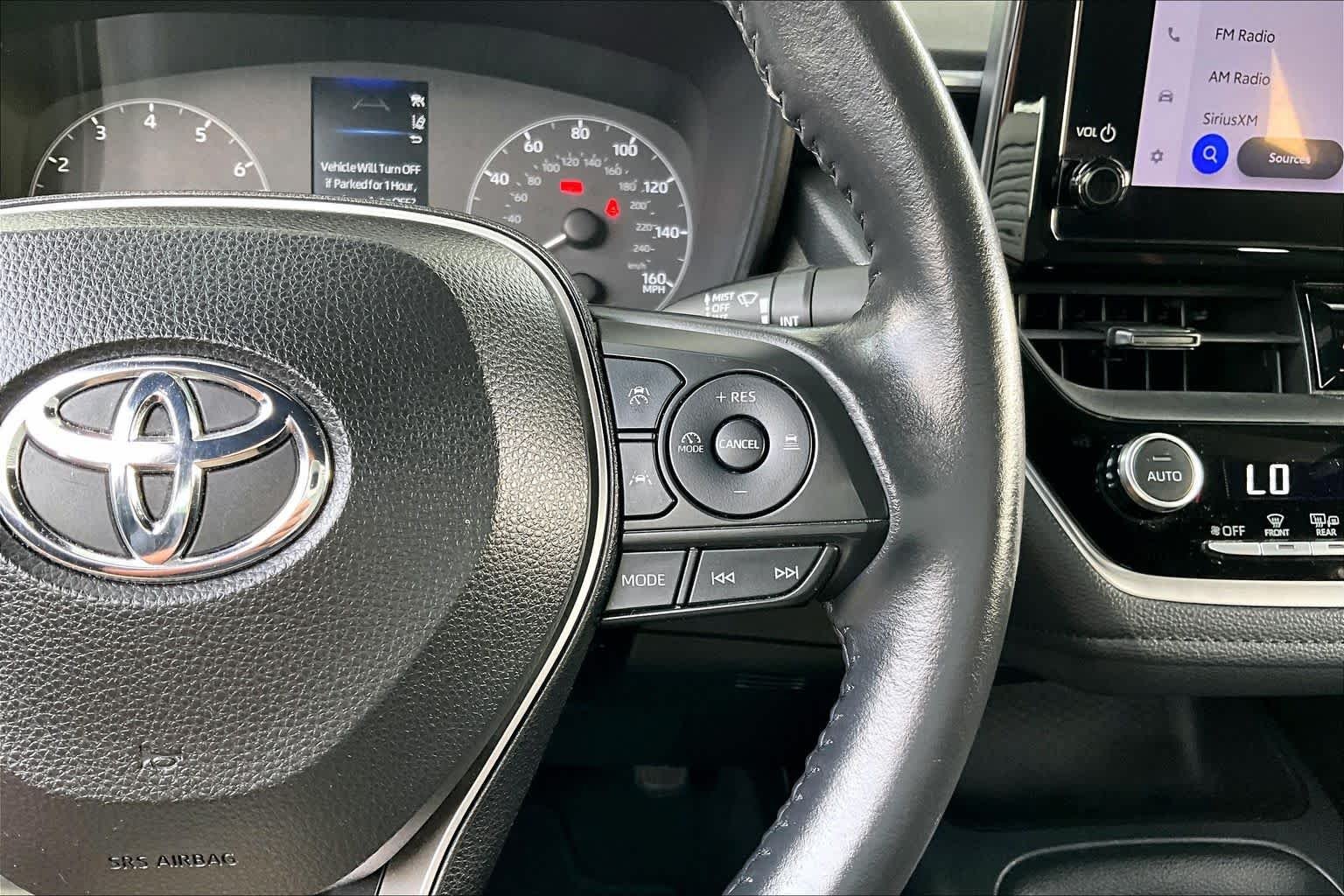 Used 2023 Classic Silver Metallic Toyota SE image 25