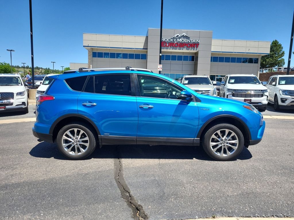 Used 2018 Blue Toyota Limited image 3