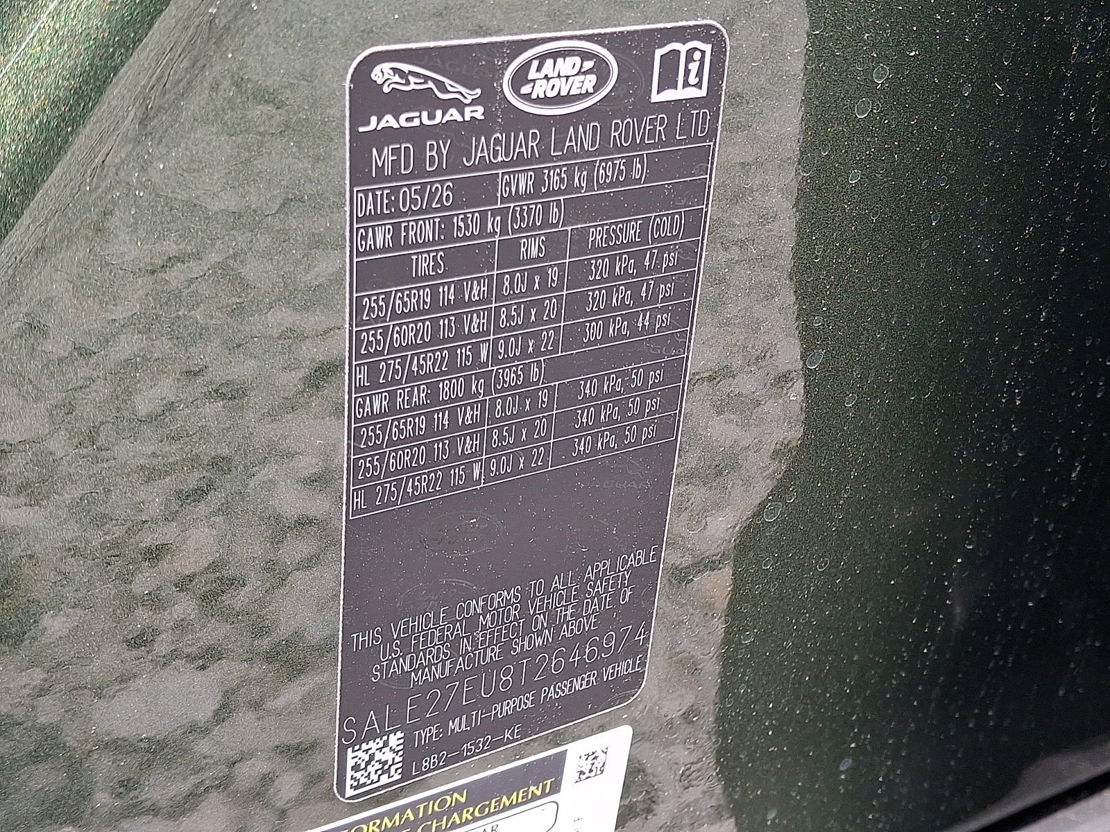 New 2026 Woolstone Green LAND ROVER X-Dynamic SE image 19