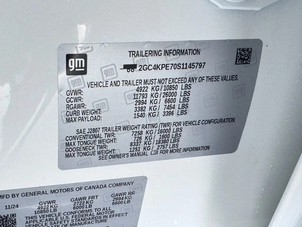 Certified Used 2025 Summit White Chevrolet LTZ image 9