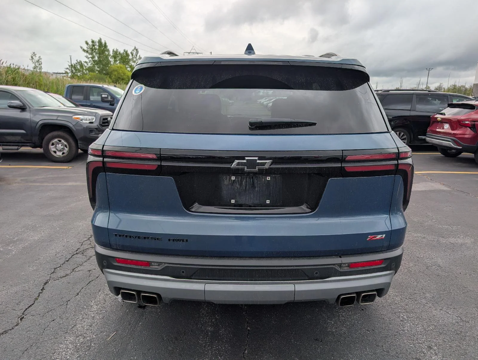 Used 2024 Lakeshore Blue Metallic Chevrolet AWD Z71 image 6