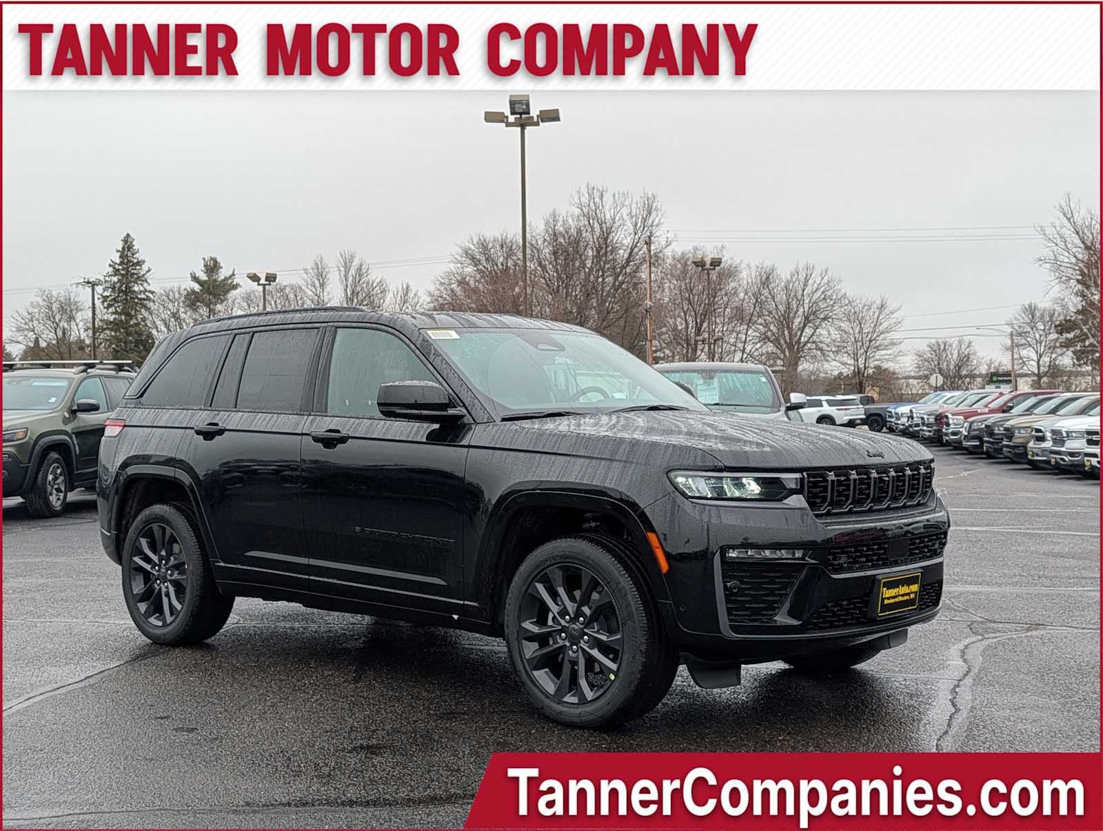 Diamond Black Crystal Pearl-Coat Exterior Paint 2026 Jeep Grand Cherokee Limited Reserve 4WD SUV / Crossover Four-Wheel Drive