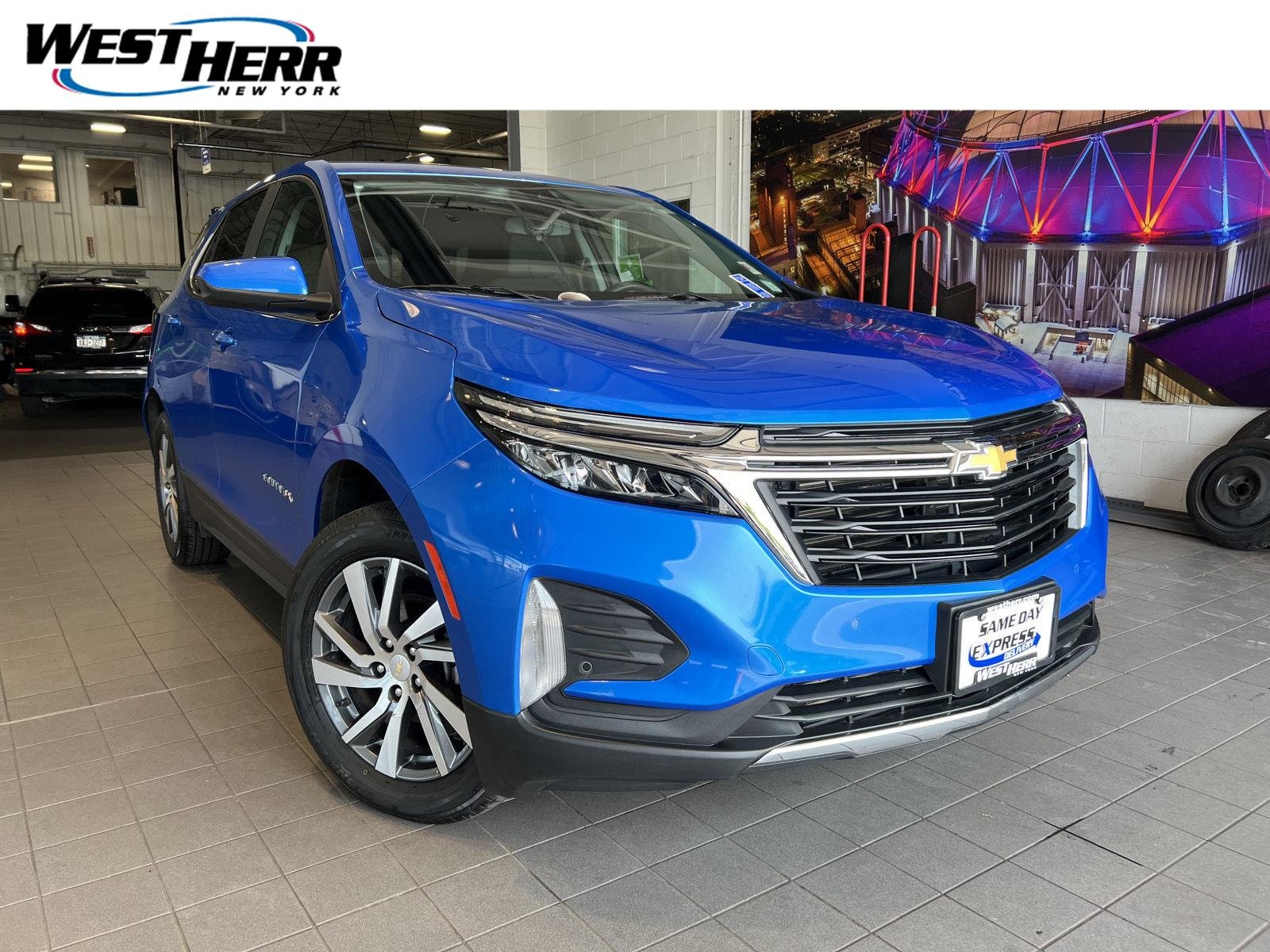 Used 2024 Riptide Blue Metallic Chevrolet LT image 1