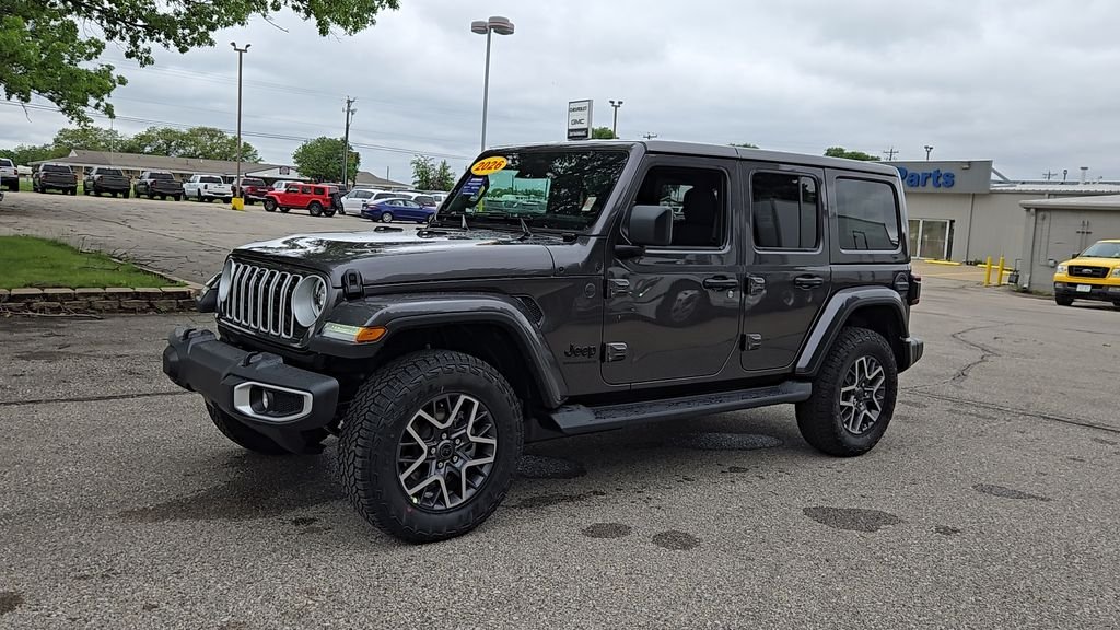 New 2026 Granite Crystal Metallic Clear-Coat Exterior Paint Jeep Sahara image 4
