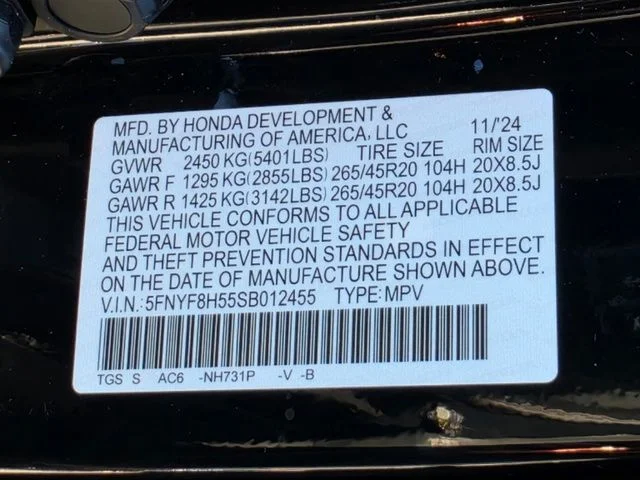 2025 Honda Passport EX-L - Photo 32
