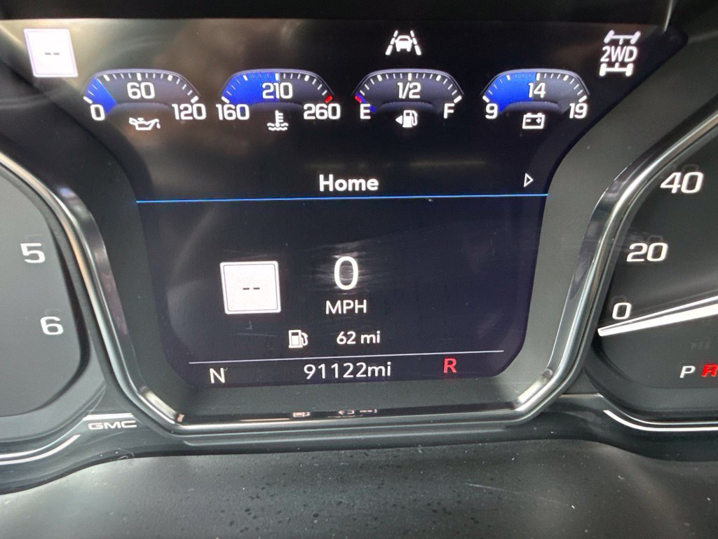 Used 2021 SATIN STEEL METALLIC GMC AT4 image 40