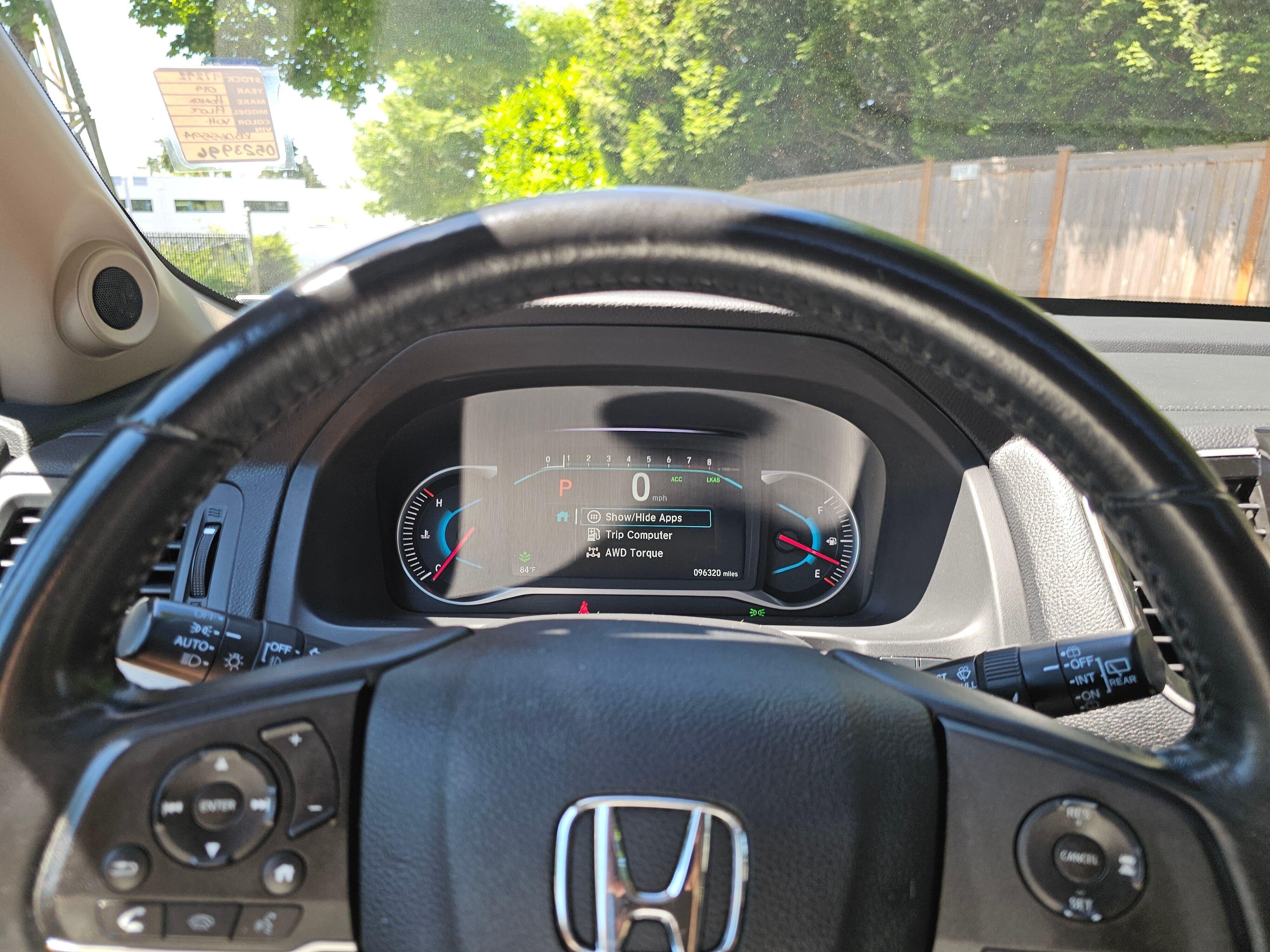 Used 2019 White Diamond Pearl Honda EX-L image 29