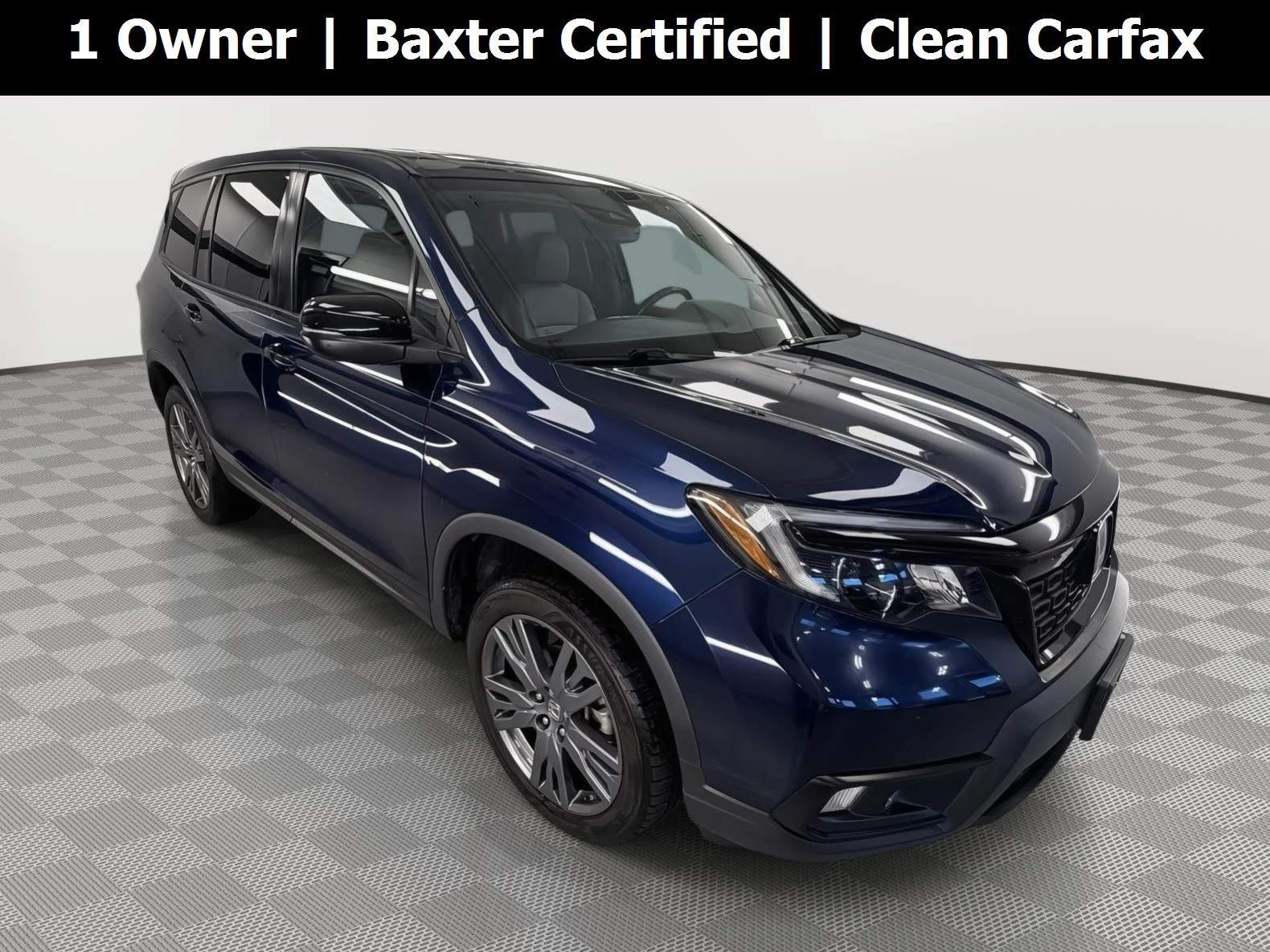 Used 2020 Obsidian Blue Pearl Honda EX-L image 1