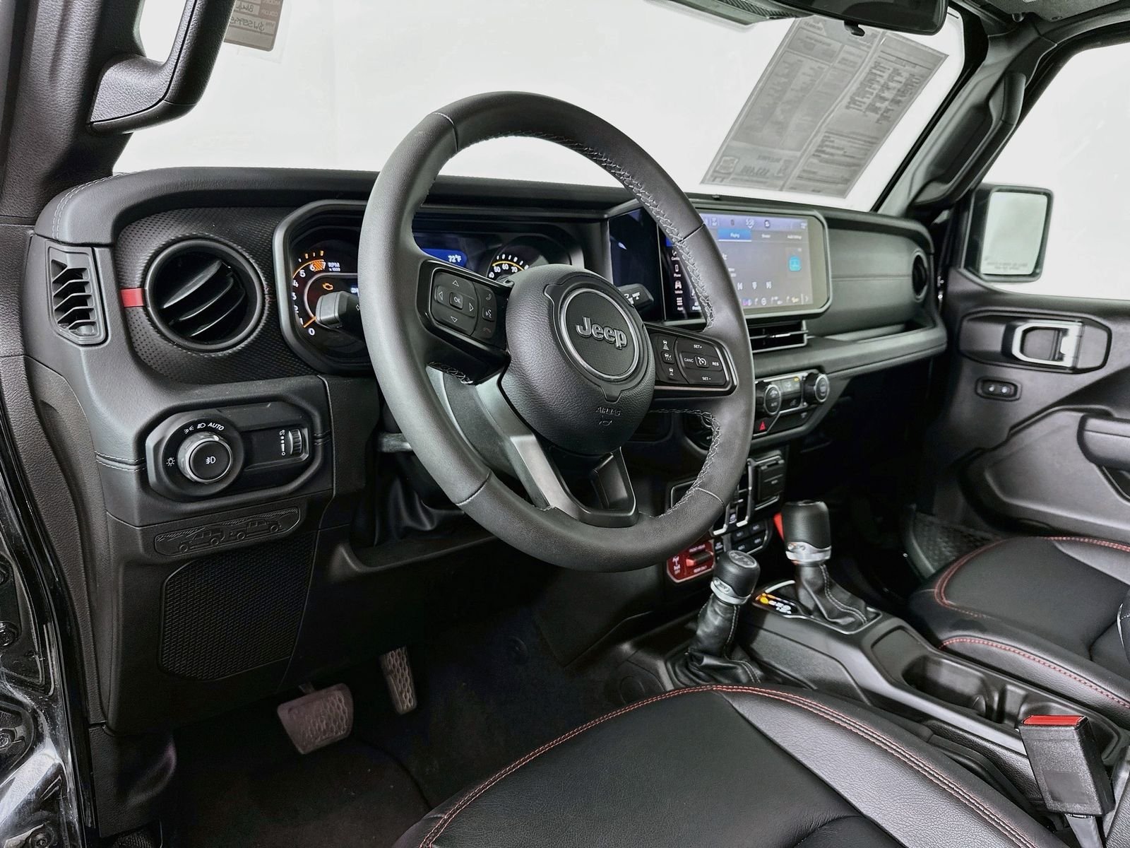 Used 2025 Black Clearcoat Jeep Rubicon image 10