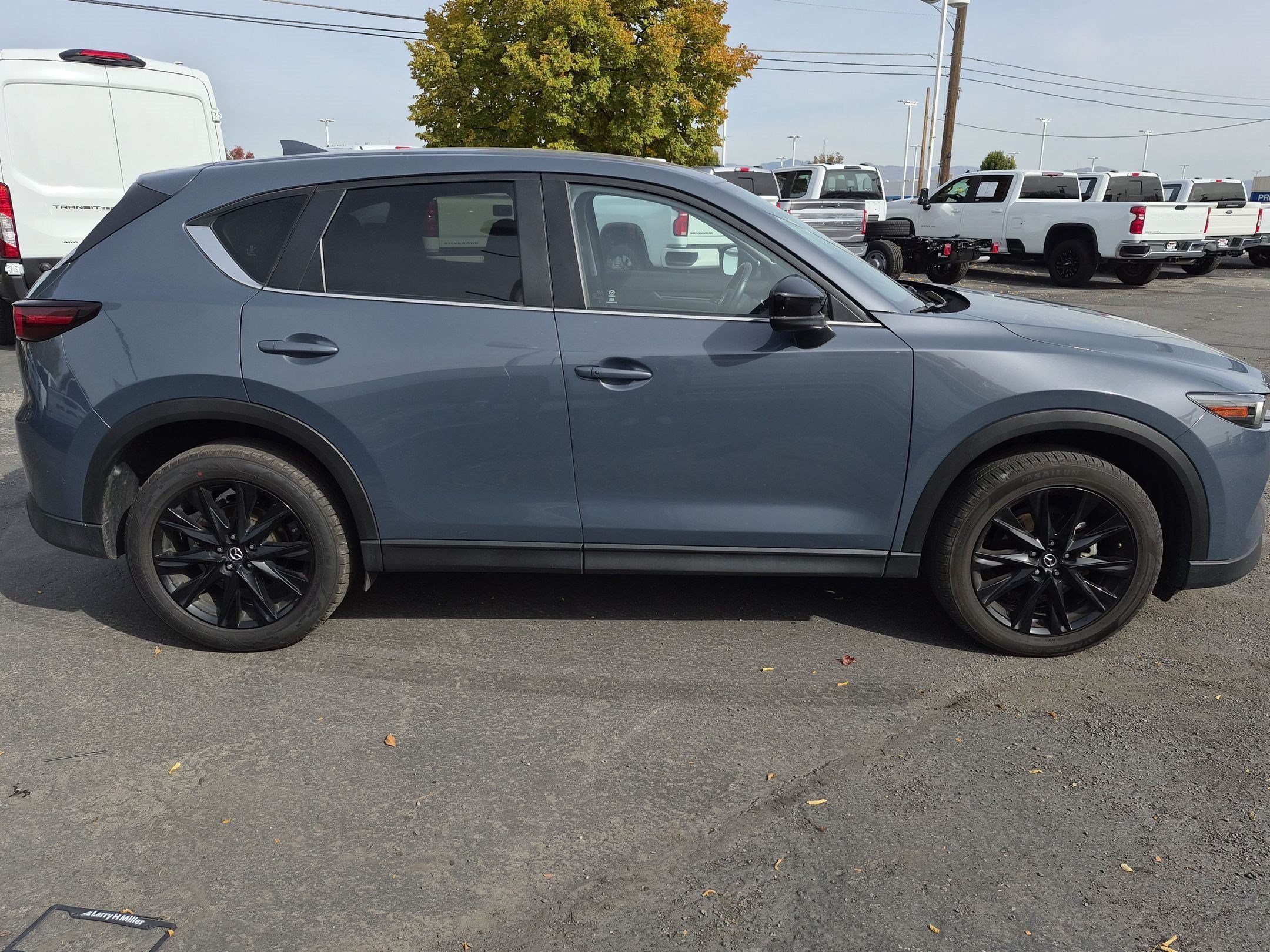 Used 2025 Polymetal Gray Metallic Mazda 2.5 S Carbon Edition image 2
