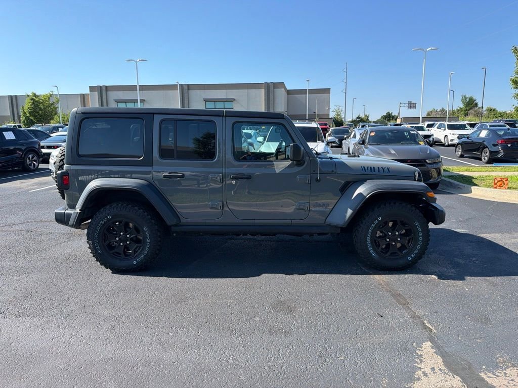 Used 2023 Gray Jeep Willys 4xe image 8