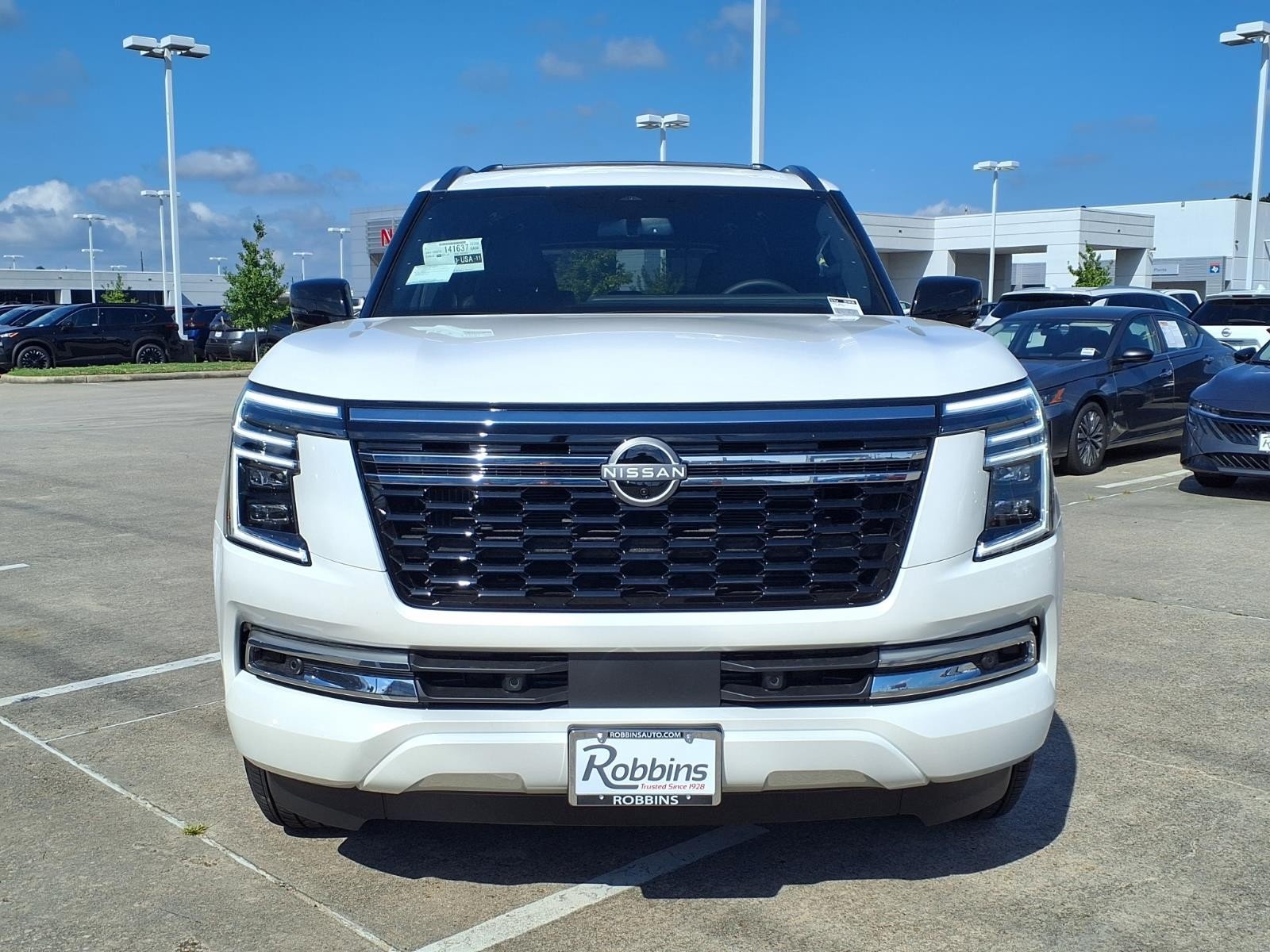 2026 Nissan Armada SL White at Robbins Nissan