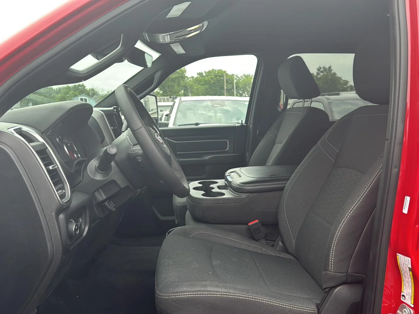 Used 2026 Flame Red Clearcoat Ram Big Horn image 6