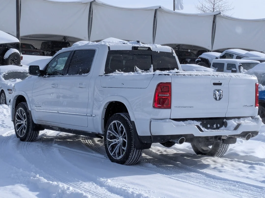 New 2026 White RAM Tungsten - - 4x4 - Bed Utility Group - Multi-function Tailgate - Trailer Brake Control & More! image 6
