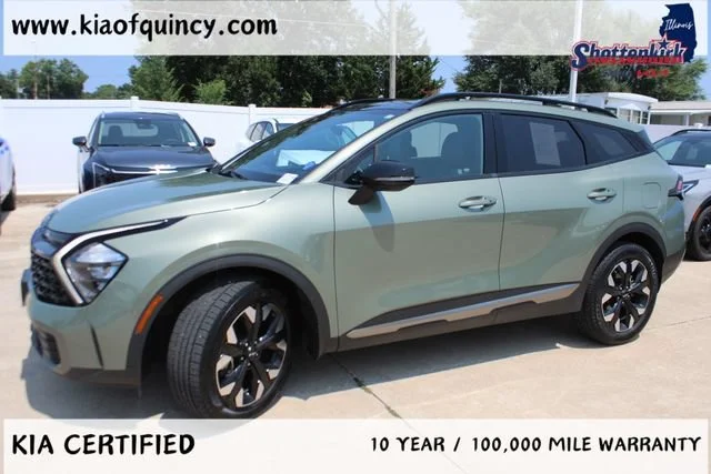 Used 2023 Green Kia X-Line image 2