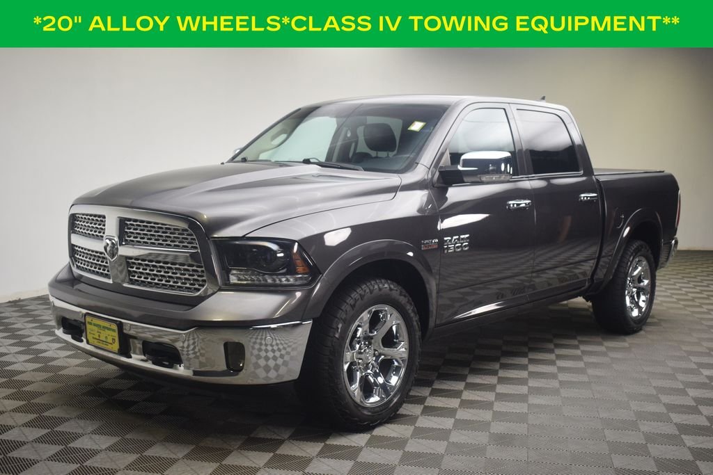 Used 2014 RAM Ram 1500 Pickup Laramie with VIN 1C6RR7NT7ES368316 for sale in Norton, OH