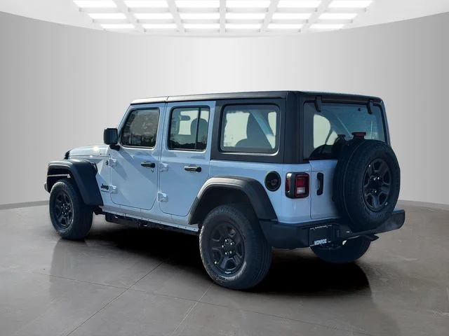 New 2026 Bright White Clear-Coat Exterior Paint Jeep Sport image 5