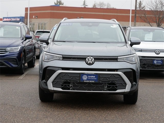 Certified 2025 Volkswagen Taos SE with VIN 3VVUC7B22SM016685 for sale in Inver Grove Heights, Minnesota