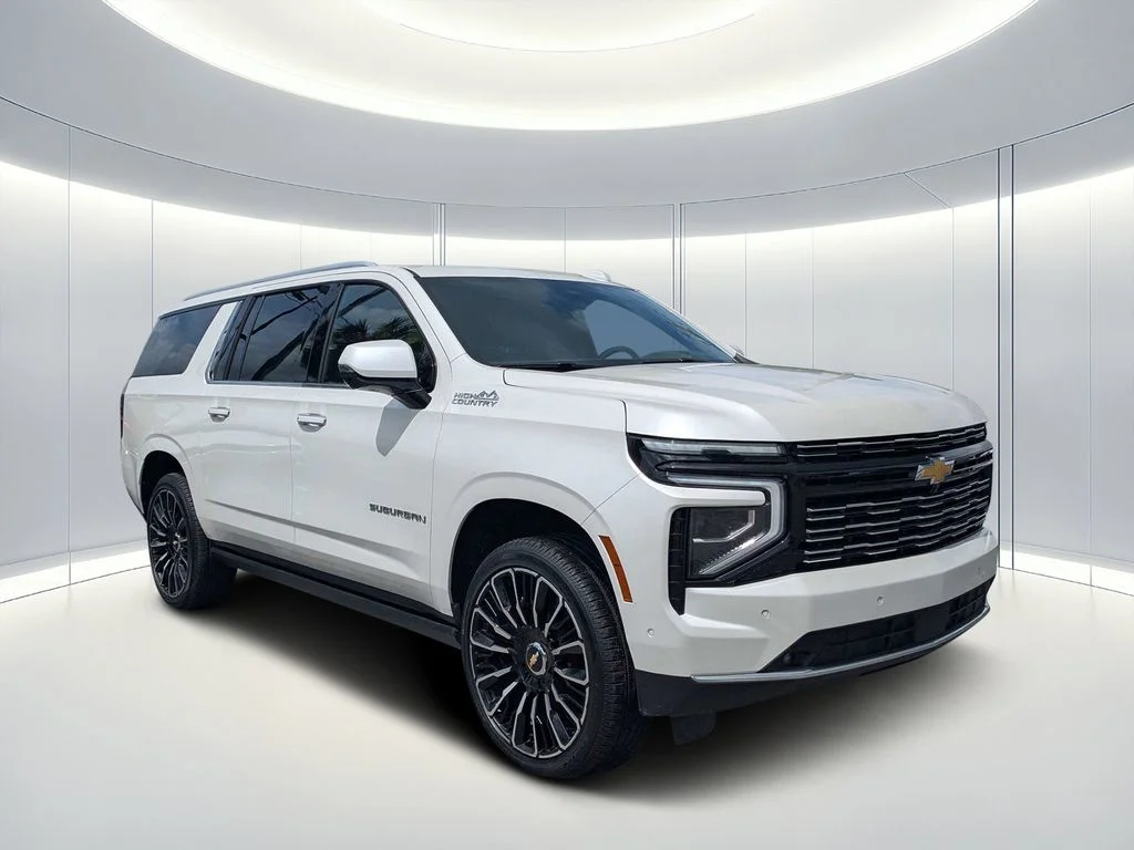 Certified Used 2025 Beige Chevrolet High Country image 1