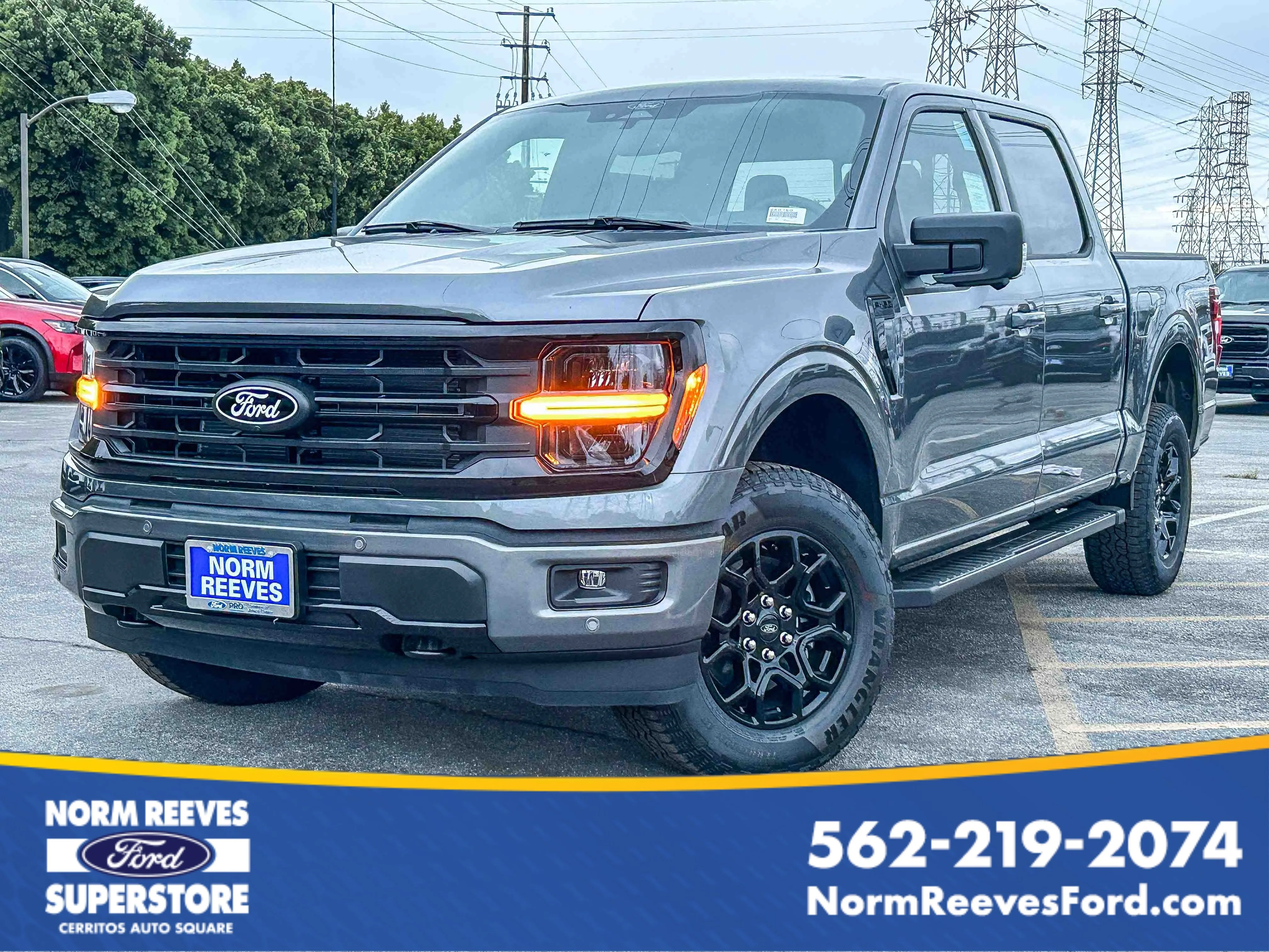 New 2026 Gray Ford XLT image 1