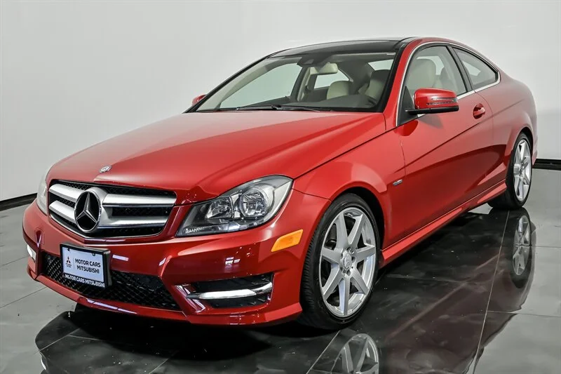 Used 2012 Mars Red Mercedes-Benz C 350 4MATIC® image 5