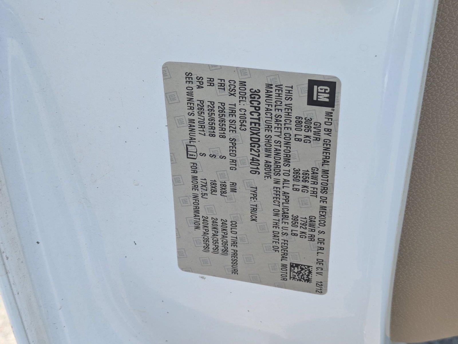 Used 2013 Summit White Chevrolet LTZ image 11