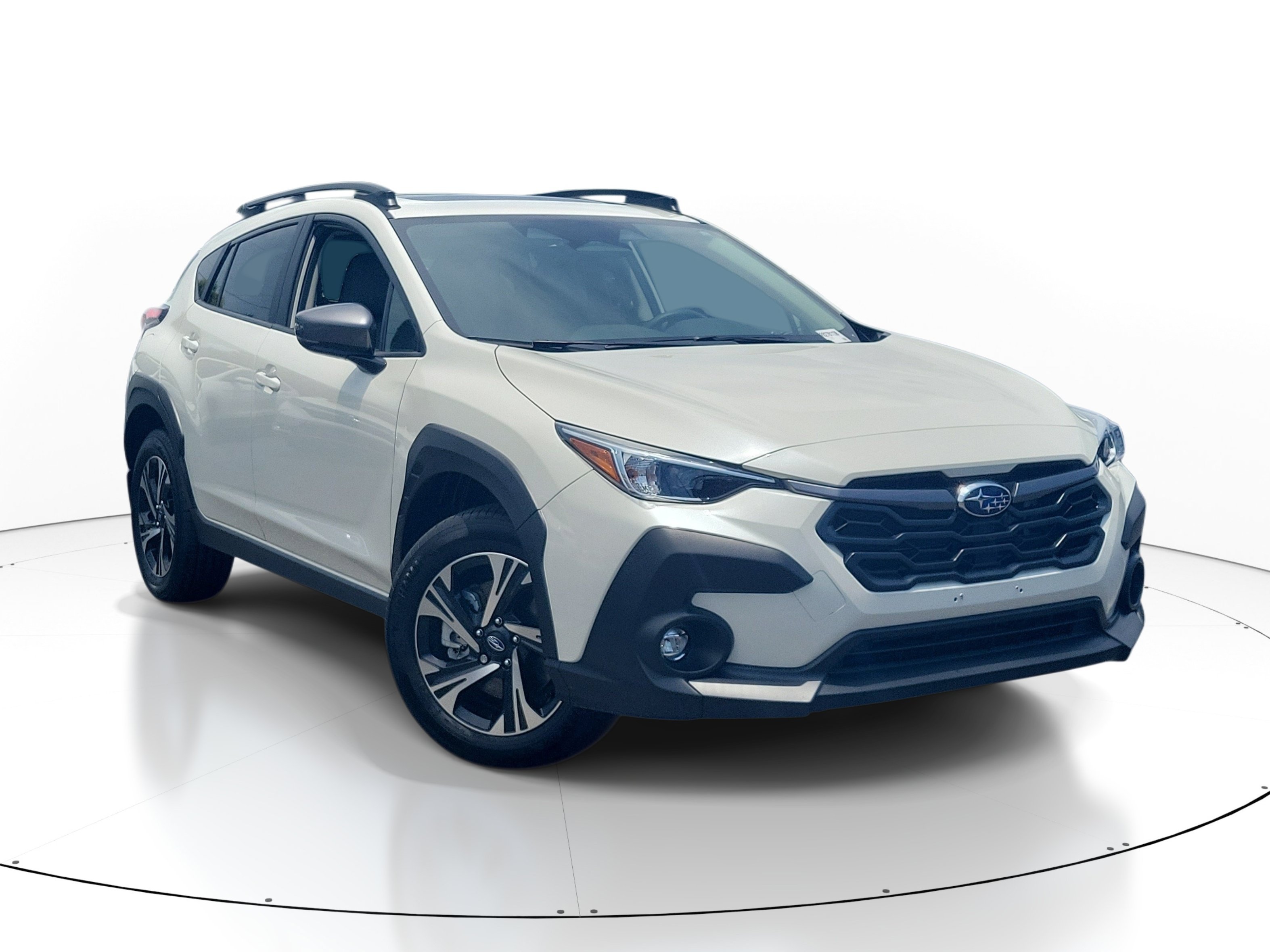 Used 2024 Crystal White Pearl Subaru Premium image 1