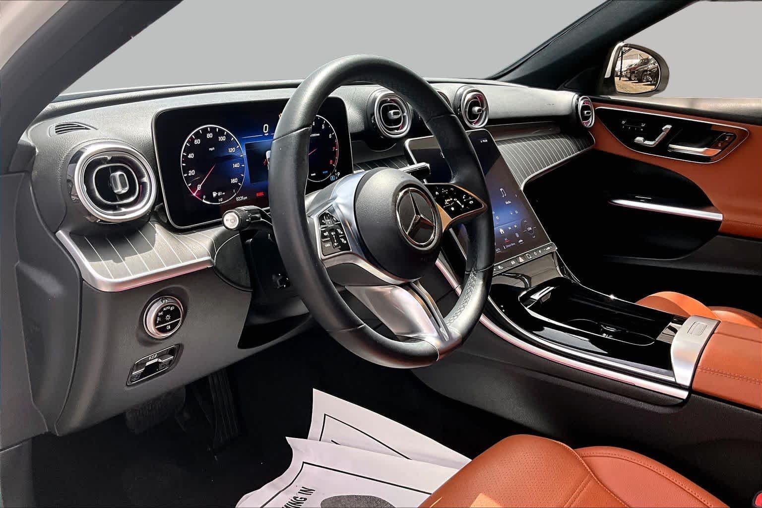 Certified Used 2023 Polar White Mercedes-Benz C 300 image 18