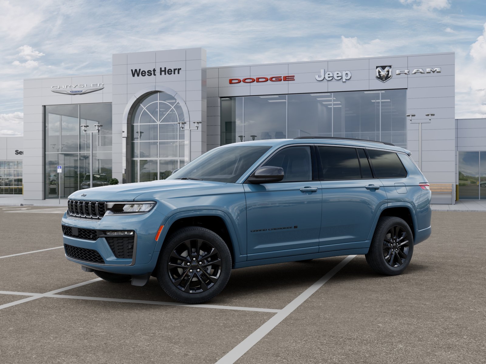 New 2026 Steel Blue Exterior Paint Jeep Limited Reserve image 2