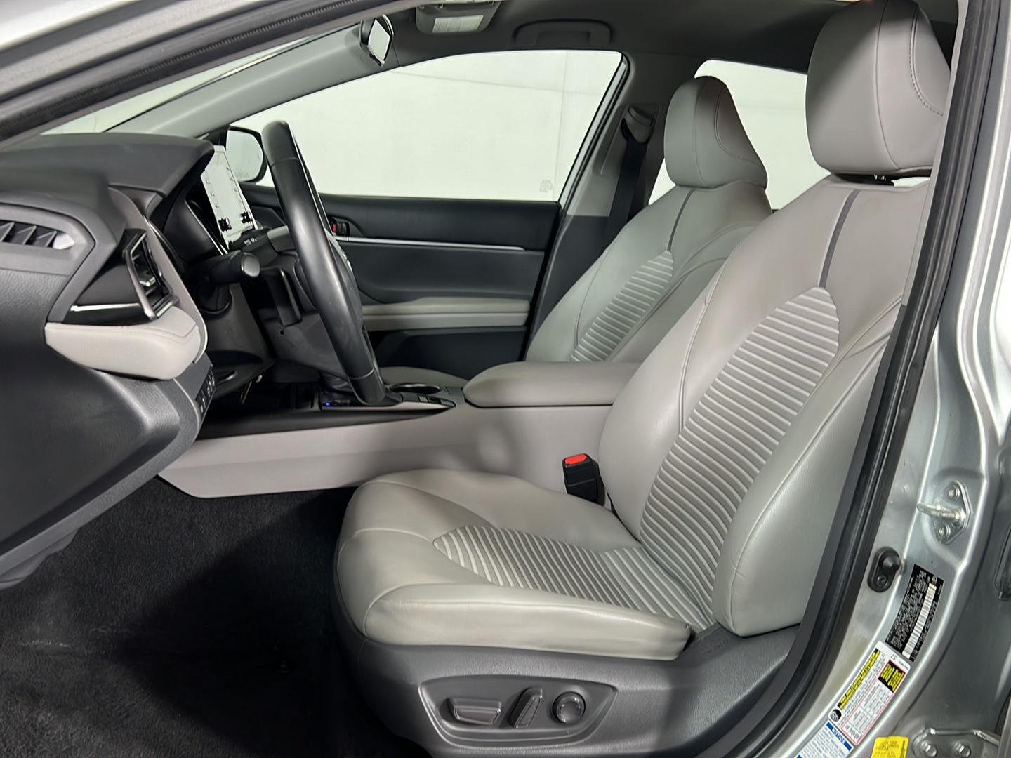 Used 2021 Celestial Silver Metallic Toyota SE image 12