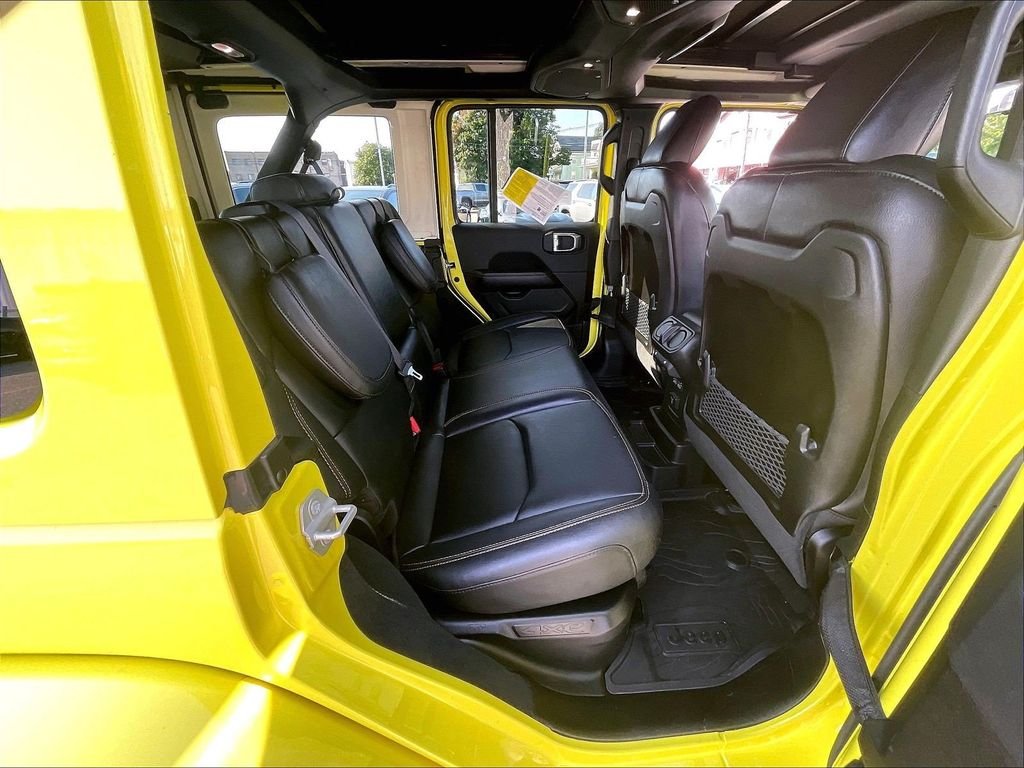 Used 2024 Yellow Jeep Sahara 4xe image 16
